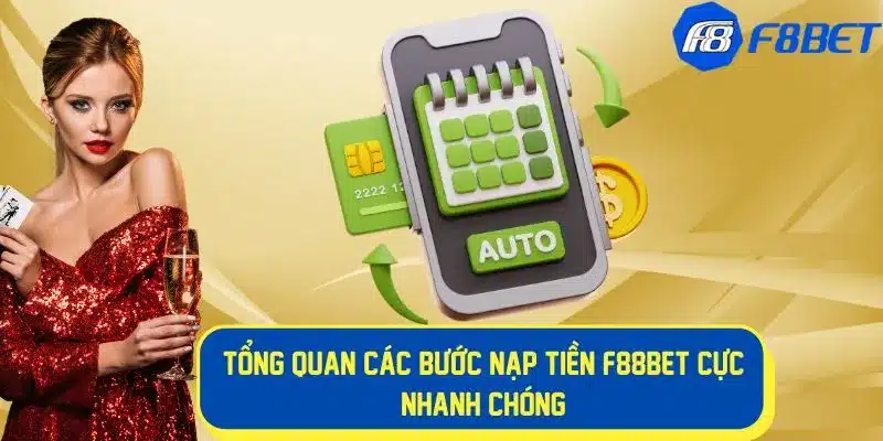 Các thao tác để nạp tiền tại nhà cái f88bet