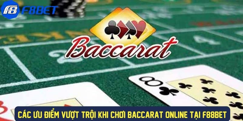 Nhiều tính năng thú vị khi chơi baccarat trực tuyến